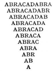 forumule abracadabra