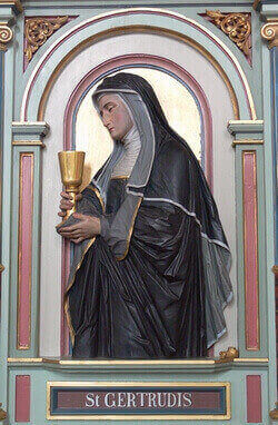 Sainte Gertrude